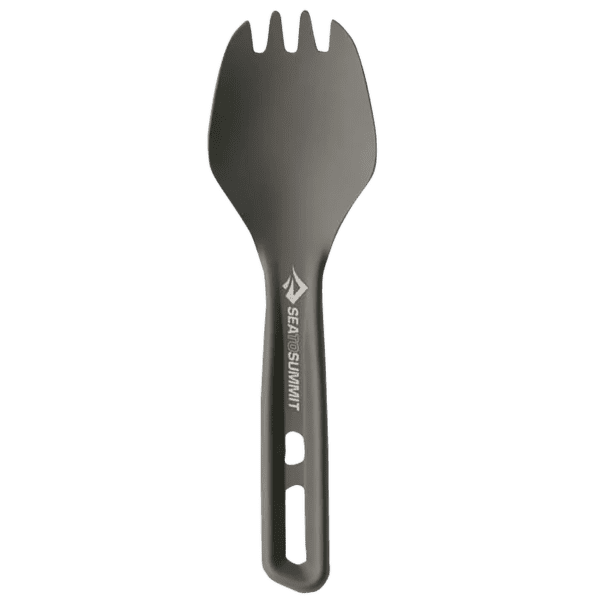 Cuillere Sea to Summit Frontier UL Spork - Short Handle Aluminium Hard Anodised Grey