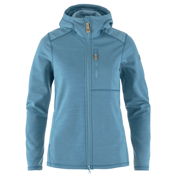 Veste Fjällräven Keb Fleece Hoodie Women Dawn Blue