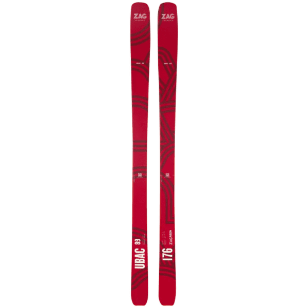 Ski Zag UBAC 89 Dark red