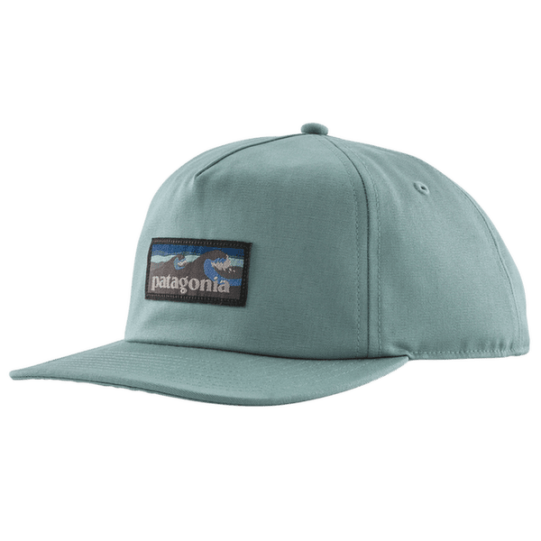 Casquette de baseball Patagonia Boardshort Label Funfarer Cap Blue Sage