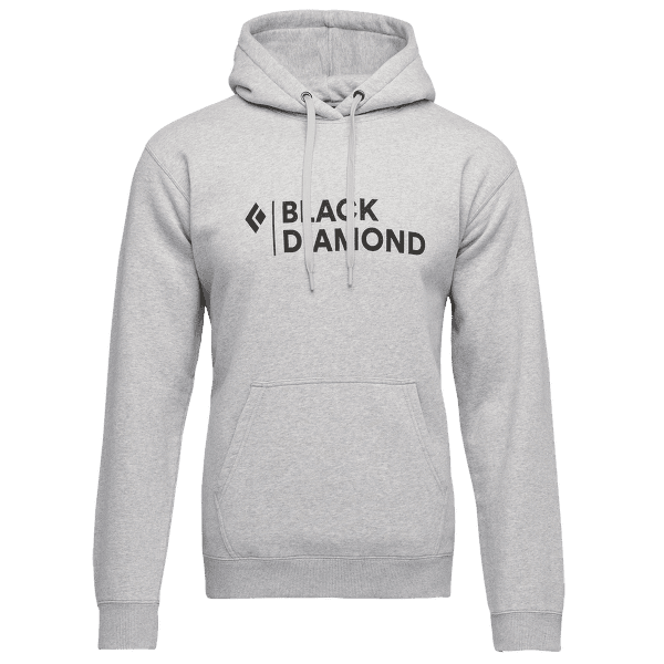 Sweat-shirt Black Diamond Mini Stacked PO Hoody Men Nickel Heather
