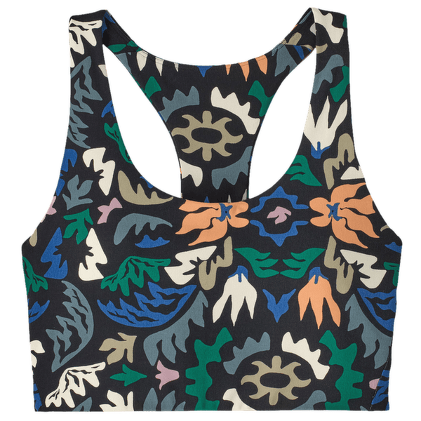 Brassiere Patagonia Maipo Mid Impact Bra Women Kaleido: Black
