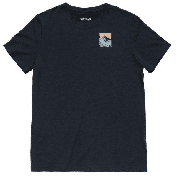 T-shirt a manches courtes Devold Classic Summit Tee Men 284A INK