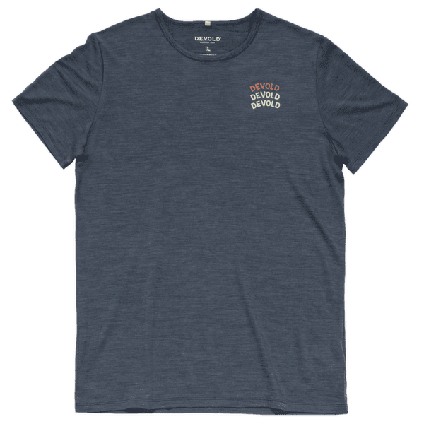 T-shirt a manches courtes Devold Active Devold Legacy Tee Men 287A NIGHT
