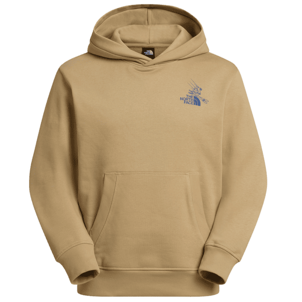 Sweat-shirt The North Face U Mountain Celebration Relaxed Hoodie-Graphic Men Khaki Stone