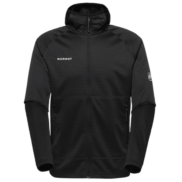 Sweat-shirt Mammut CRAG ML HOODED JACKET MEN black 0001