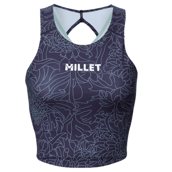Brassiere Millet CIMAI COLLAB SPORTS BRA Women PURPLE VELVET/SEAWEED