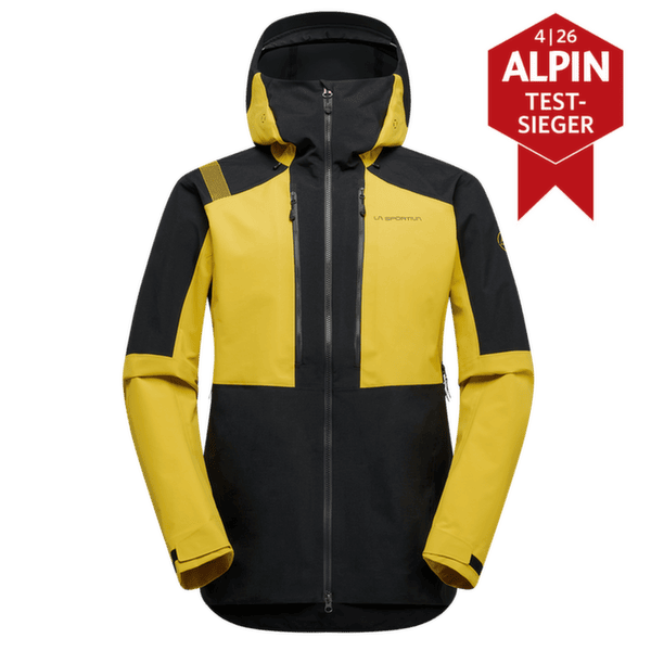 Veste La Sportiva SUPERCOULOIR GTX PRO JACKET MEN Black/Yellow