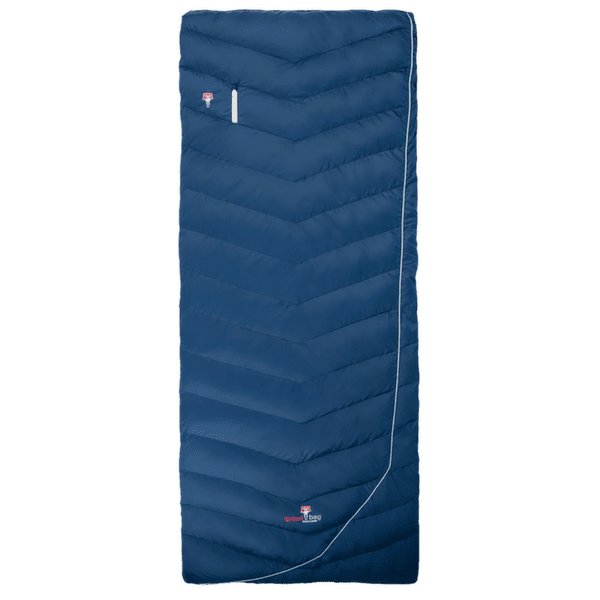 Sac de couchage Grüezi bag DownWool Two in One Comfort 2.0 Rechts Night Blue