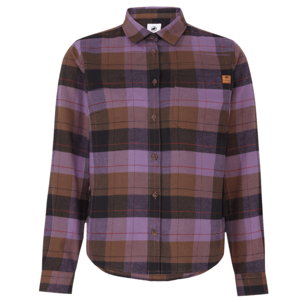 Chemises a manches longues Mammut Trovat Longsleeve Shirt Women soil-paloja