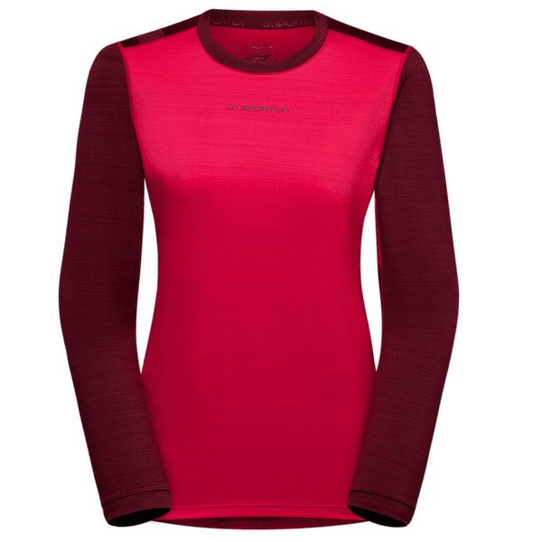 T-shirt a manches longues La Sportiva TOUR LONG SLEEVE Women Azalea/Redwood