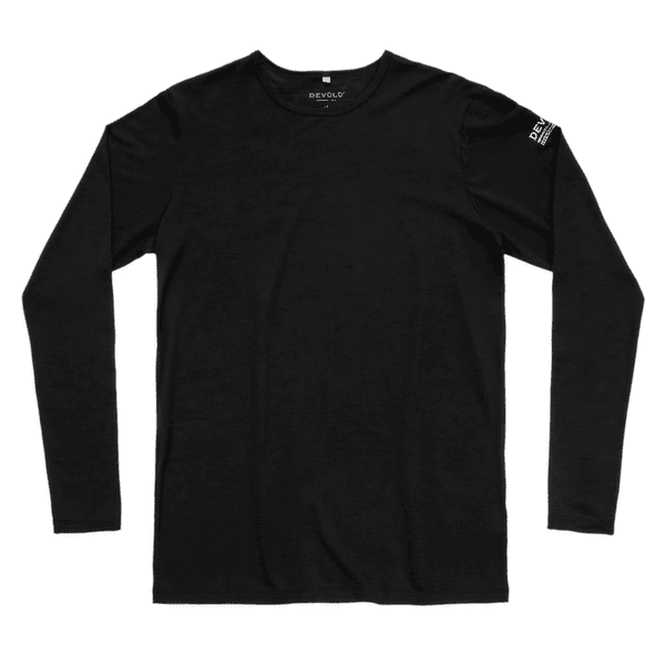 T-shirt a manches longues Devold Active Stamp LS Men 950A BLACK
