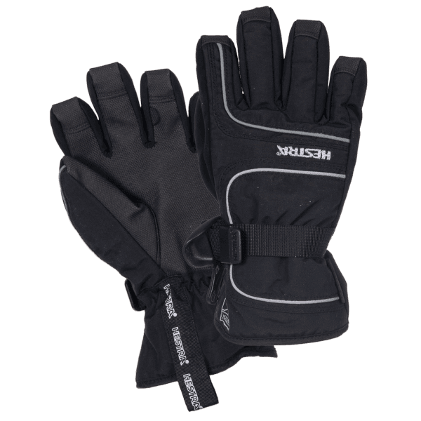 Gants Hestra 5 Finger Junior Svart/Jord