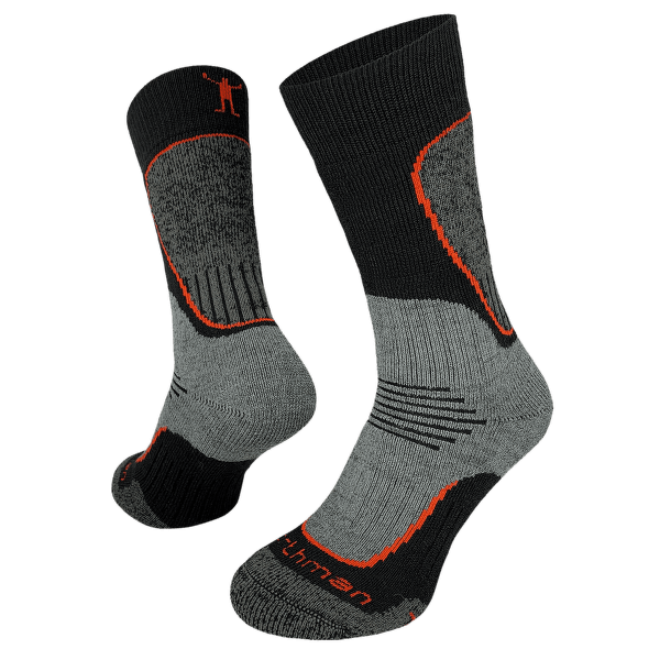 Chaussettes Northman Heavy Trekking Merino Černá/Šedá