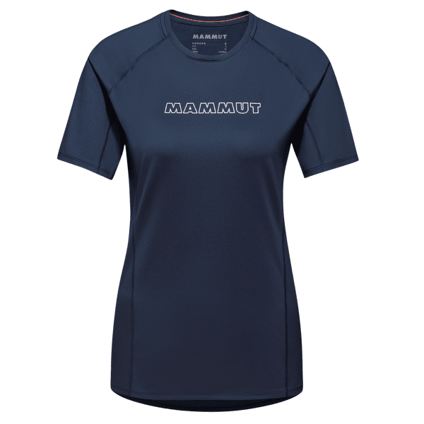 T-shirt a manches courtes Mammut Selun FL T-Shirt Women Logo marine 5118