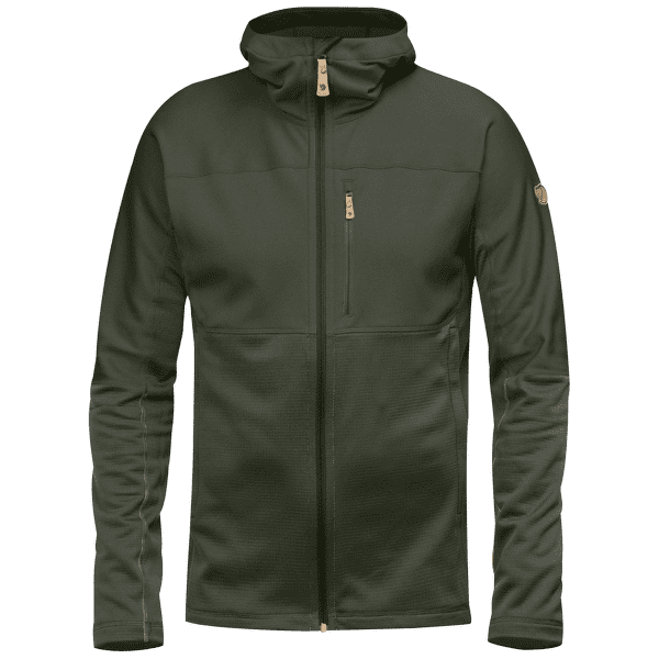 Sweat-shirt Fjällräven Abisko Trail Fleece Men Deep Forest
