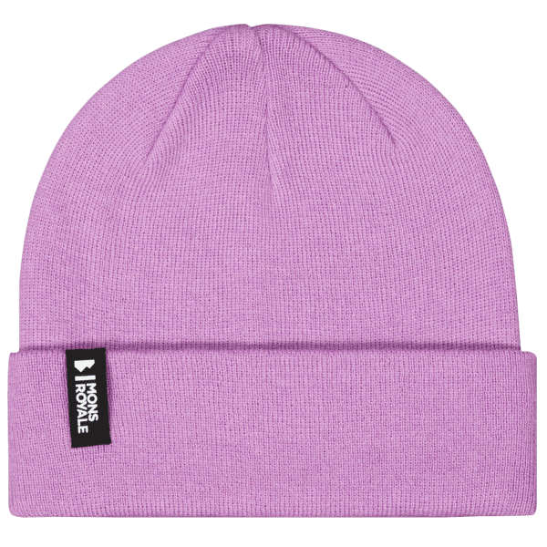 Casquettes Mons Royale McCLOUD MERINO BEANIE Orchid