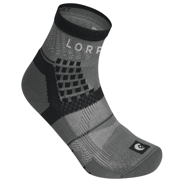 Chaussettes Lorpen T3 LIGHT HIKER SHORTY ECO GREY/BLACK