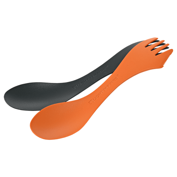 Ustensiles Light My Fire Spork Medium 2-pack Bio RustyOrange/SlatyBlack