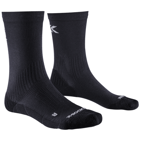Chaussettes X-Bionic CORE SPORT GRAPHICS CREW Opal Black/Arctic White