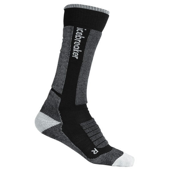 Chaussettes hauteur genou Icebreaker Ski+ Medium OTC Men BLACK/ETHER/GRAPHITE