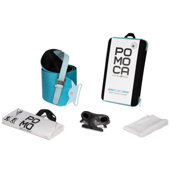 Bandes Pomoca Tour Pro - ready2climb 100 mm TURQUOISE