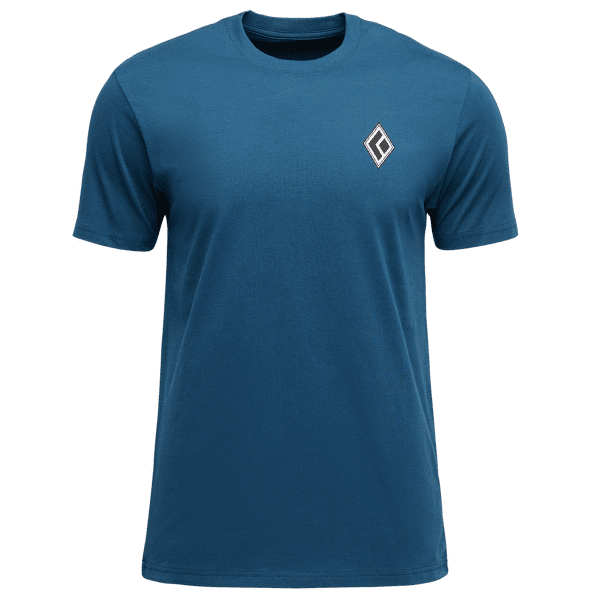 T-shirt a manches courtes Black Diamond Heritage Alpinist SS Tee Men Indigo