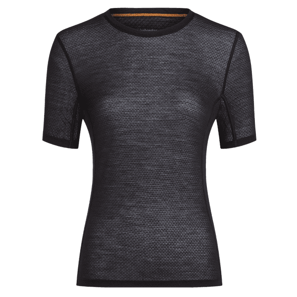 T-shirt a manches courtes Icebreaker Merino Blend 75 Cool-Lite™ Featherlight SS Crewe Women BLACK