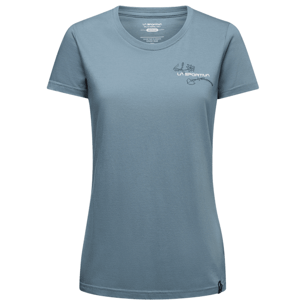 T-shirt a manches courtes La Sportiva CLIMB FLOWER T-SHIRT Women Limestone/Night Sky