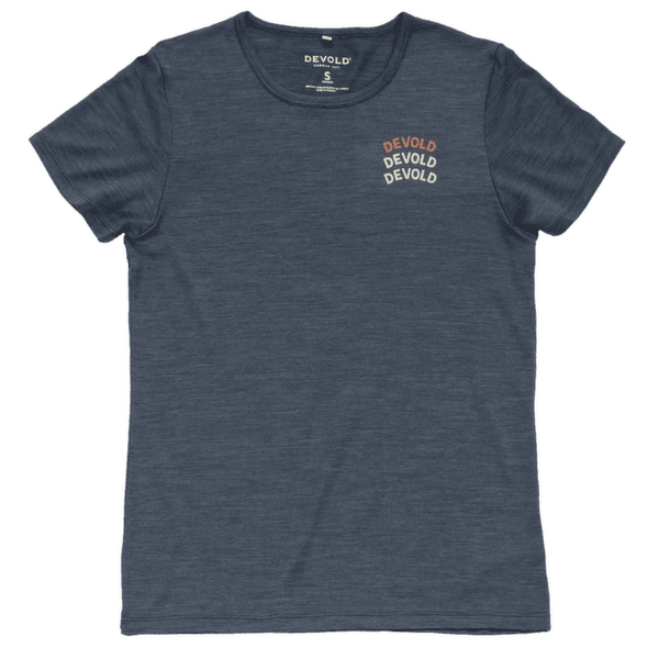 T-shirt a manches courtes Devold Active Devold Legacy Tee Women 287A NIGHT