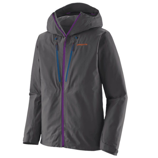 Veste Patagonia Triolet Jacket Men Forge Grey w/P6 Blue