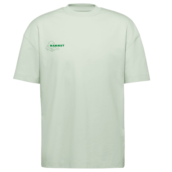 T-shirt a manches courtes Mammut MAMMUT BASE RELAXED T-SHIRT MEN GLACIER 1288 silver sage