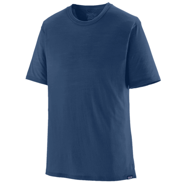 T-shirt a manches courtes Patagonia Cap Cool Merino Blend Shirt Men Clement Blue