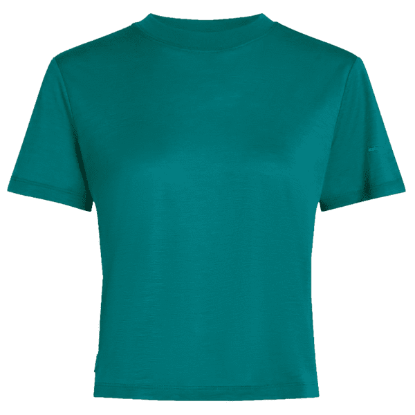 T-shirt a manches courtes Icebreaker Merino 150 Tech Lite SS Crop Tee Women TIDAL TEAL