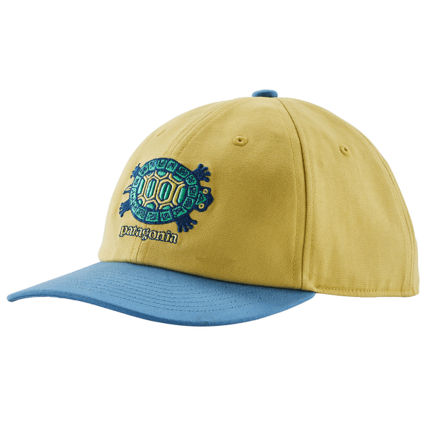Casquette de baseball Patagonia Funhoggers Hat Kids Island Turtle: Limestone Yellow