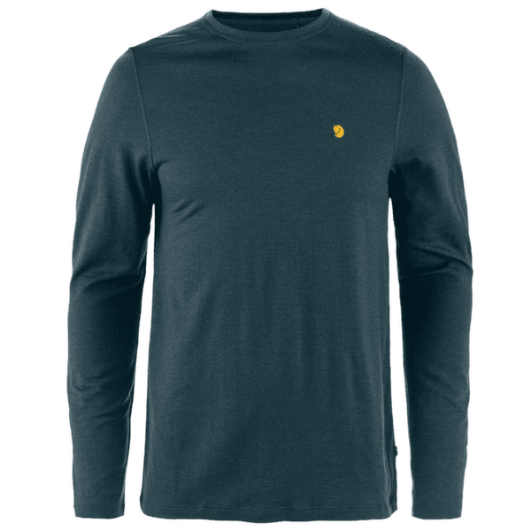 T-shirt a manches longues Fjällräven Bergtagen Merino 190 LS Men Mountain Blue