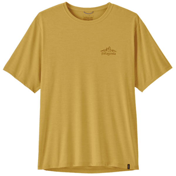 T-shirt a manches courtes Patagonia Cap Cool Daily Shirt - Cloud Crag Men Limestone Yellow - Light Limestone Yellow X-Dye