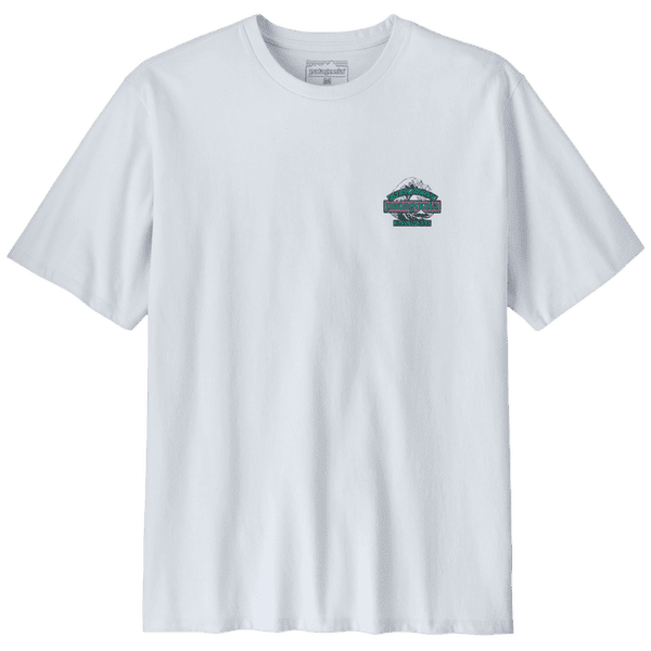 T-shirt a manches courtes Patagonia Great Waves Responsibili-Tee Men White