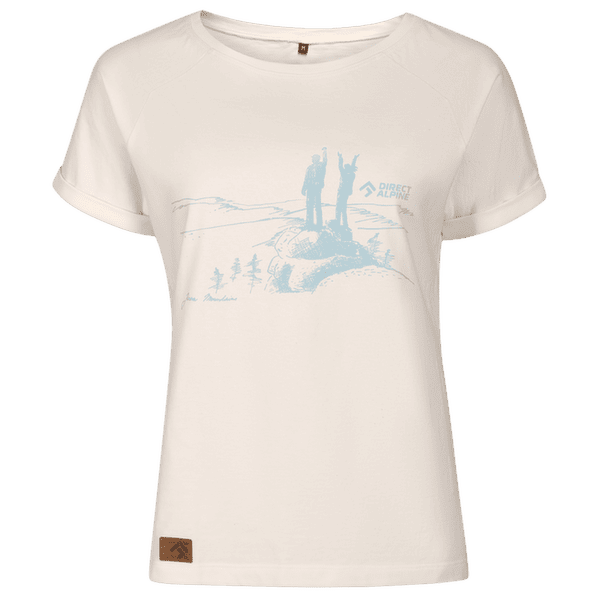 T-shirt a manches courtes Direct Alpine Rey Lady 1.0 natural (Jizera Mountains)