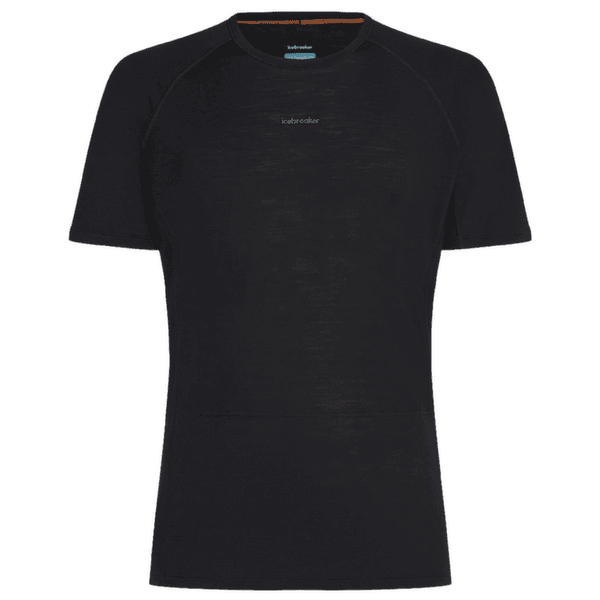 T-shirt a manches courtes Icebreaker Merino Blend 125 ZoneKnit™ SS Crewe Men BLACK