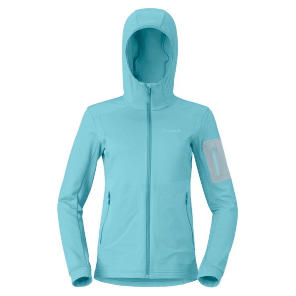 Veste Norrona falketind warm2 stretch Hood Women Brittany Blue