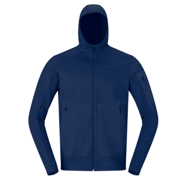 Veste Norrona falketind warm2 stretch Hood Men Indigo Night