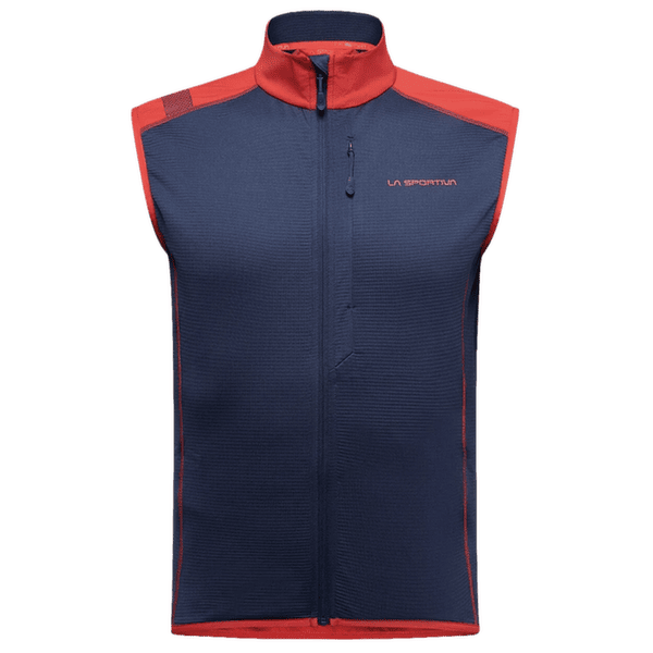 Gilet La Sportiva EXISTENCE VEST Men Night Sky/Mountain Red