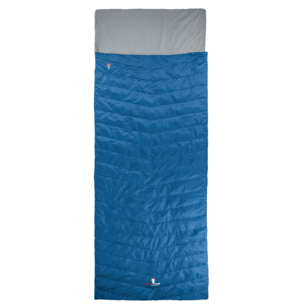 Sac de couchage Grüezi bag Wolle Almhütte 195 True Blue