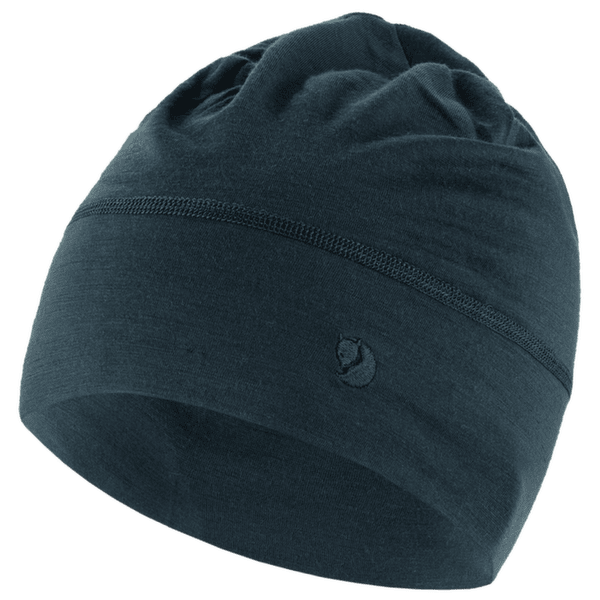 Casquettes Fjällräven Abisko Lite Wool Beanie Dark Navy
