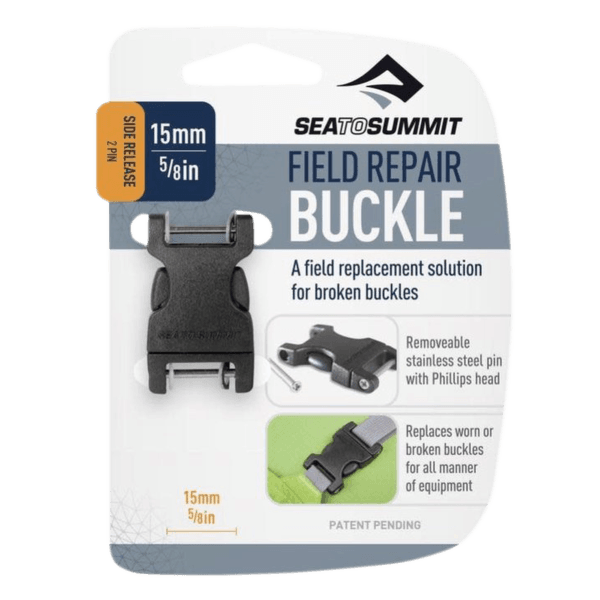 Boucle Sea to Summit Buckle 15 mm side release 2 pin Black