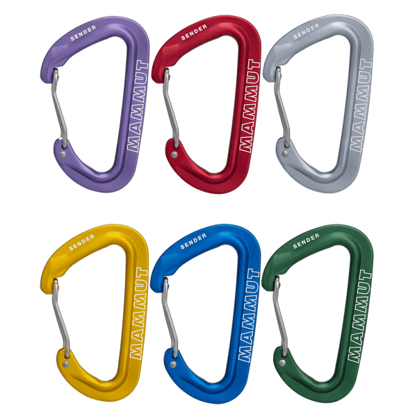 Mousqueton Mammut Sender Wire Rackpack multicolor