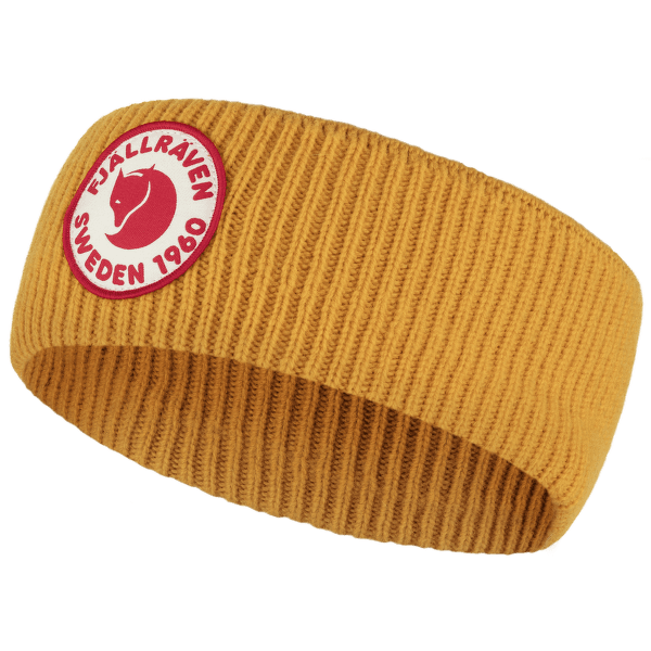 Bandeau Fjällräven 1960 Logo Headband Mustard Yellow