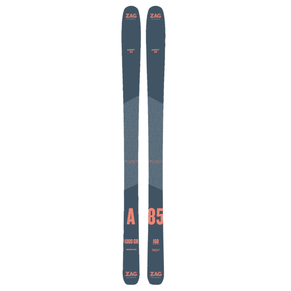 Ski Zag ADRET 85 LADY GREY/ORANGE