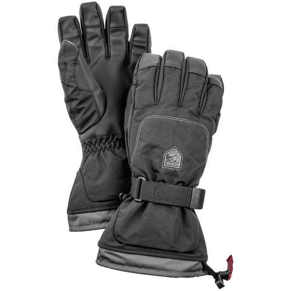Gants Hestra Gauntlet Sr 5-finger Svart/Svart